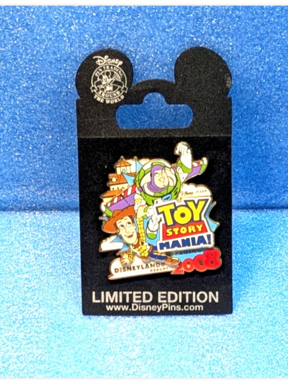 Disney Toy Story Midway Mania! 2008 Pin Limited Edition Cast Exclusive & freebie